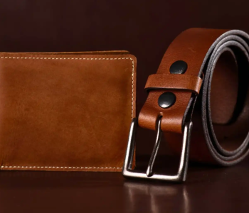 Leather Wallet & Belt